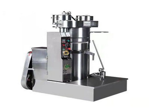 Tunisia hydraulic oil press machine – oil making process