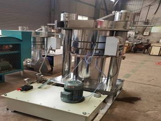 Senegal seed oil extraction hydraulic shea butter press