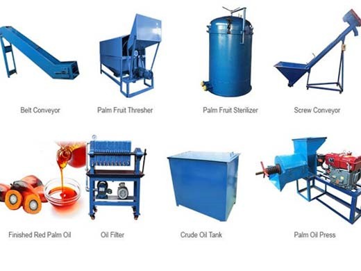 oil extraction machinery – palm oil milling plant in mexico