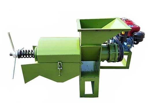 palm oil press machine castor oil production line industry reference