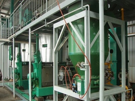 equipment used in large scale sunflower oil production line