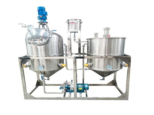 rice bran oil refining plant capacity: 1-5 and 20-60 ton/day in Guadar
