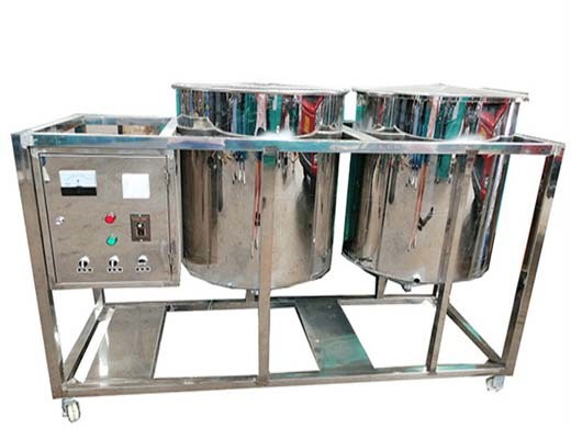 buy full automatic crude sunflower oil refining machine with low consumption