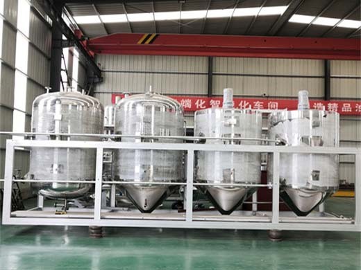 Oman 10tpd sunflower oil pressing and 3tpd refining