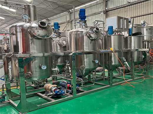turnkey cooking oil refinery mill equipment supplier in Daman
