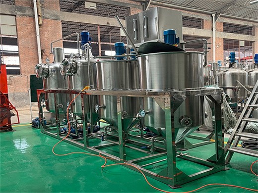good quality vegetable oil refining plant edible oil from Indonesia