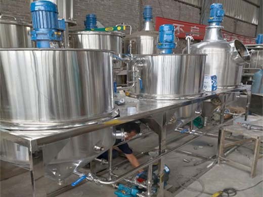 china top suppliers corn germ oil refining production line
